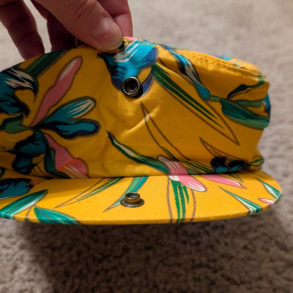 Vintage Floral Patterned Cap